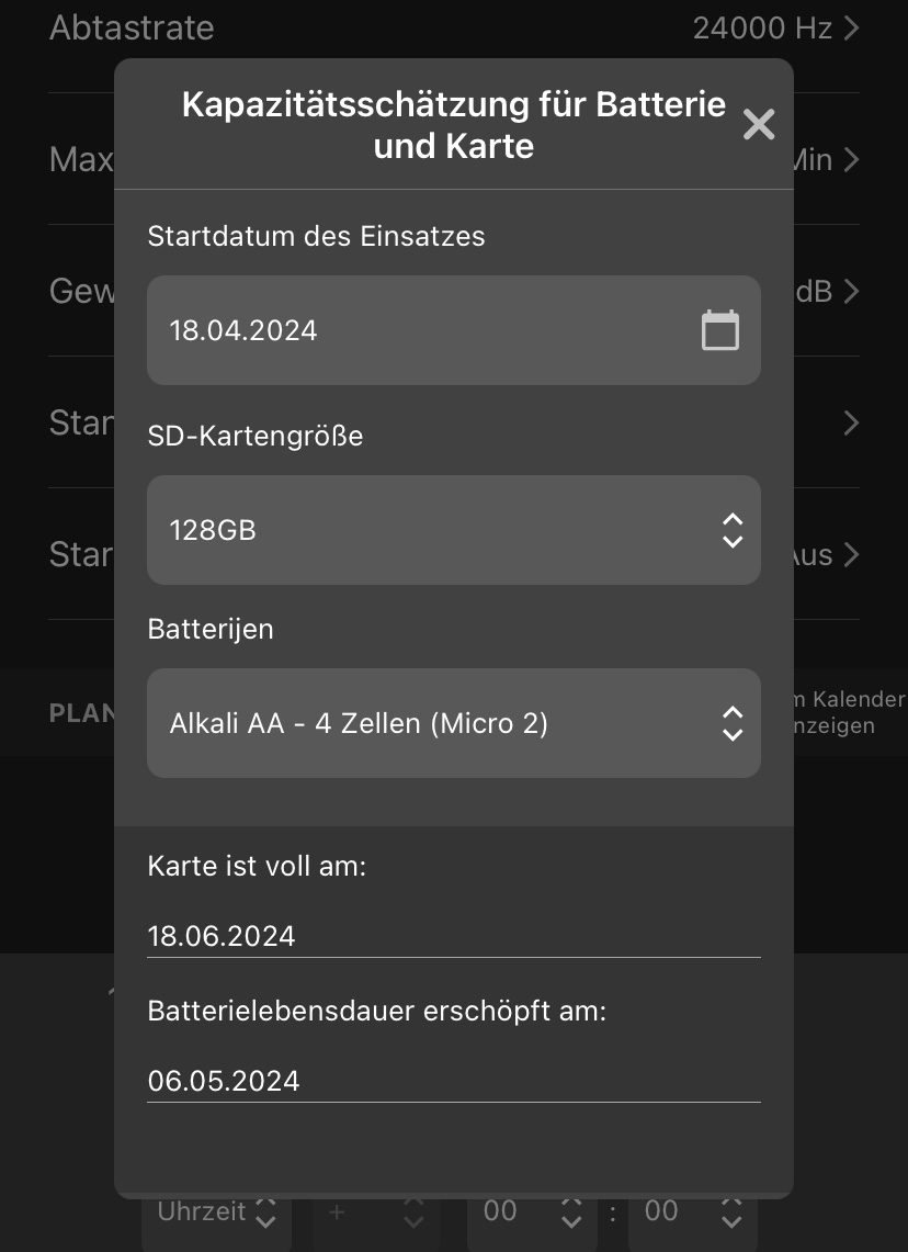 Screenshot der Benutzeroberfläche, die im folgenden Text beschrieben wird.