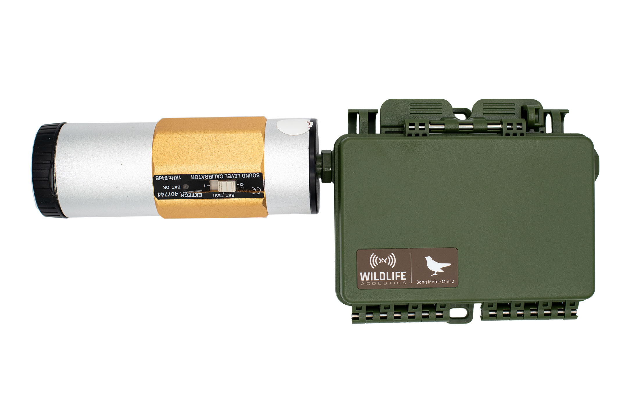 Many calibrators require the microphone to be inserted into the calibrator.