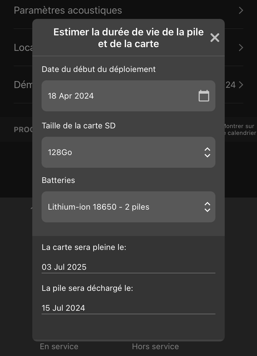 Capture d’écran de l’interface, décrite dans le texte suivant.