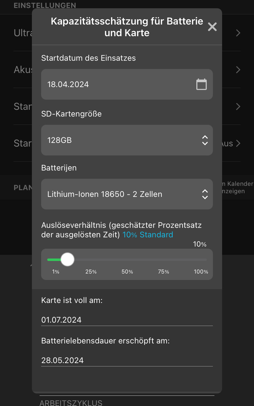Screenshot der Benutzeroberfläche, die im folgenden Text beschrieben wird.