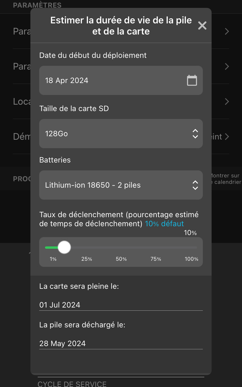 Capture d’écran de l’interface, décrite dans le texte suivant.