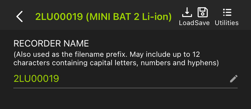 Screenshot of the top portion of the paired Configuration Editor, described below.